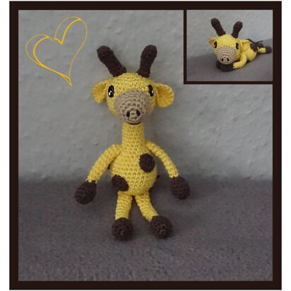 Crochet pattern: little giraffe Kito!