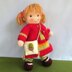 Little Nellie Nutkins - knitted doll