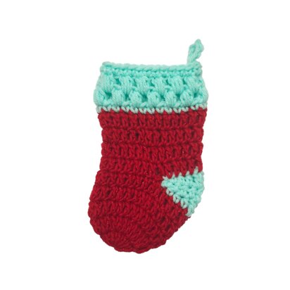 Mini Puff Stitch Stocking