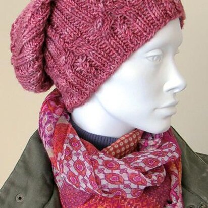 Wild Cherry Hat - knitting pattern