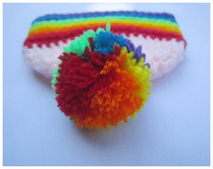 Rainbow Cloud Hat.