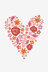 Heart Confetti in DMC - PAT0887 - Downloadable PDF