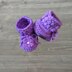 Beth Crochet Baby Booties