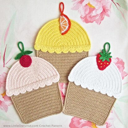 042 Cupcake Decor or Potholder Ravelry