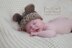 Newborn Teddy and Bunny Photo Prop Set