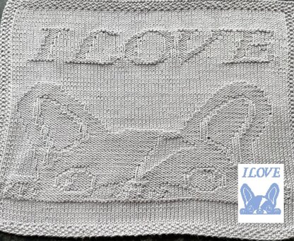 Nr. 777 Little Bulldog with love 89 stitches