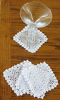 K709-Lace Coasters