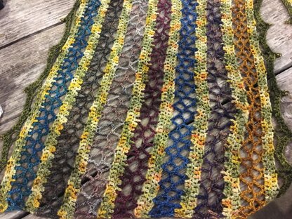 Lake Odessa Shawl