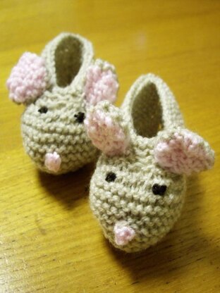 Baby Dormouse Slippers