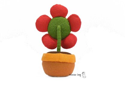 Amigurumi Flower in the Pot