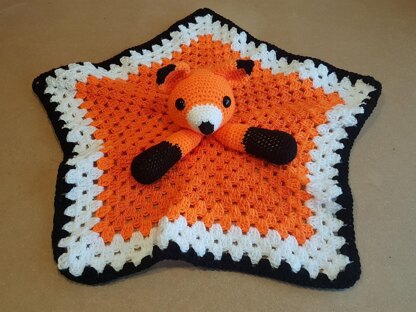 Foxy Fox Lovey Security Blanket