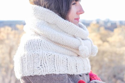 "The Huggle" Hooded Cowl