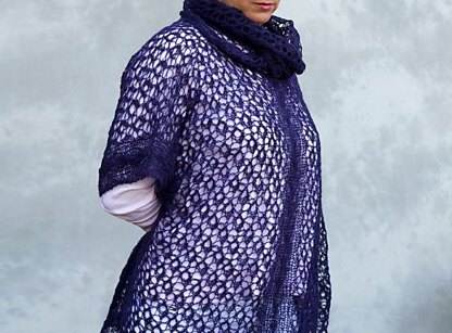 Poncho / Tunic "Nelly" with separate Loop