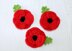 Crocheted Poppy