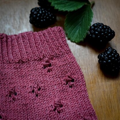 Blackberry Picking Socks