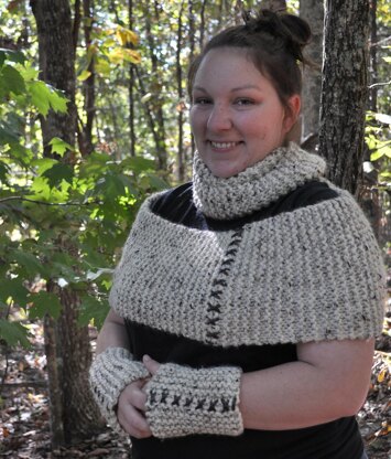 Highlander Cowl and Cuffs