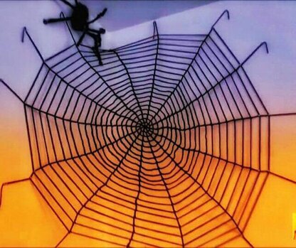 Halloween Spiderweb and Spider