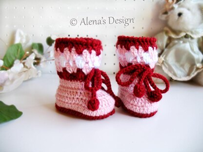 Blossom Baby Booties