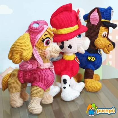Chase Paw Patrol Amigurumi