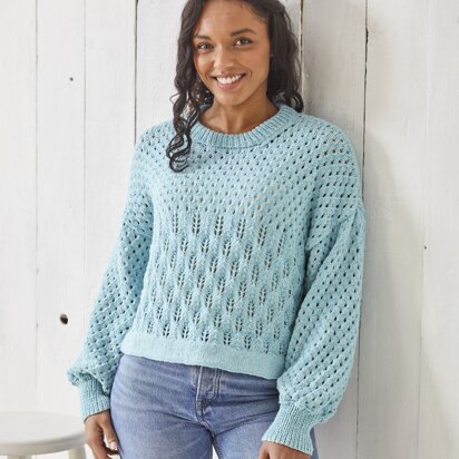 King Cole Pattern in Simply Denim DK- Ladies P6159 - Leaflet