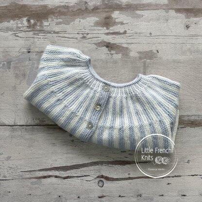 Baby Jacket Garter Stitch