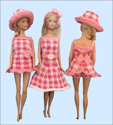 Barbie gingham dresses