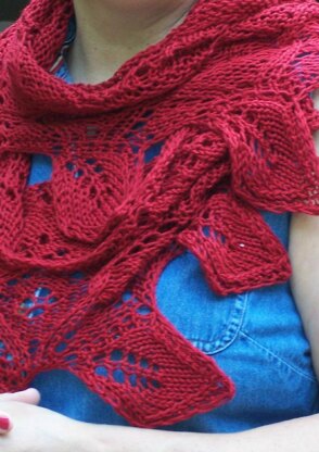 Roisin's Garden Shawl