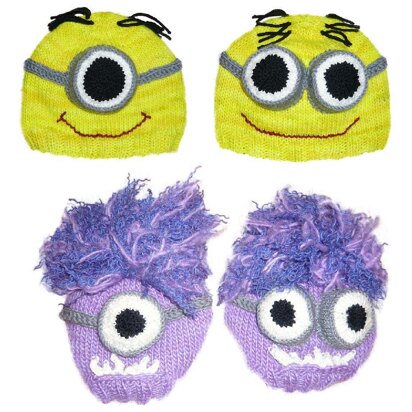 Despicable Me Knitted Minion Hat Pattern