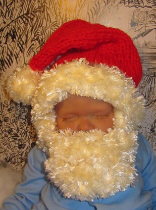 Baby Bearded Santa Superfast Hat