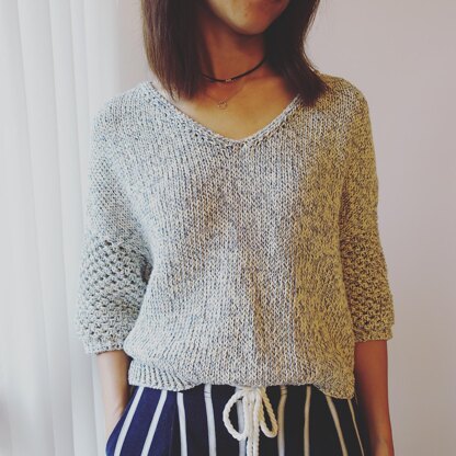 Mesh Sleeve Jumper