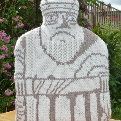 Lewis Chessmen hot water bottle cover