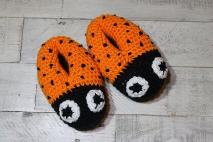 Ladybug Baby Slippers