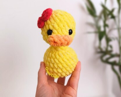 No Sew Rubber Duck / Gummiente Plüschtier