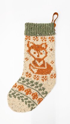 Woodland Fox Stocking