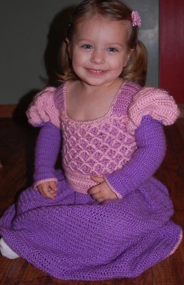 Princess Ansleigh's Sweet Heart Dress - Size 2T/3T Girls