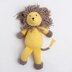 Arthur The Lion in Wool Couture Cotton Candy - Downloadable PDF
