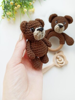 Mini teddy bear toy