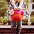 Knitted Felt Carnival Bag
