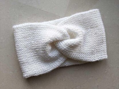 Top Knot Twisted Earwarmer