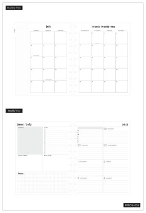 The Happy Planner Jungle Vibes Big 18 Month Planner