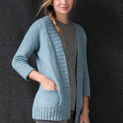 Lamoille Cardigan in Berroco Cotolana - 375-2 - Downloadable PDF