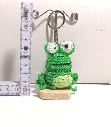 Frog Amigurumi Keychain