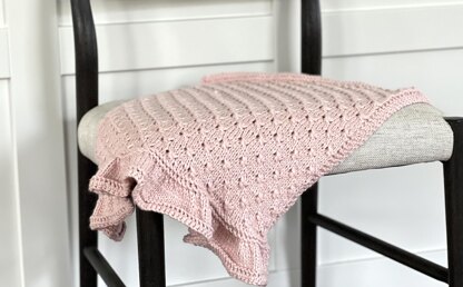 Ruffle Car Seat blanket