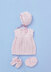 Baby Dolls Dress, Bonnet, Bootees & Pants in Hayfield Bonus DK - 2482 - Downloadable PDF
