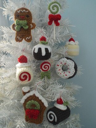 Christmas Sweets Ornament Set