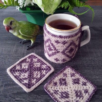 Diamond Daze Cosy & Coasters