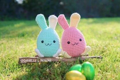 Easter bunny egg amigurumi