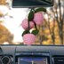 Peach Fruit Car Hanging