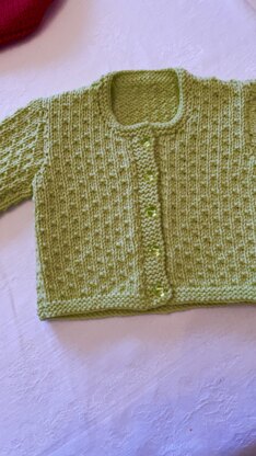 Little green cardi