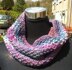 Rose Texture Cowl in Kogarashi